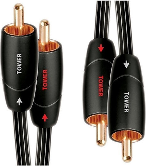 Audioquest Tower Cable RCA male - RCA male 0.6m