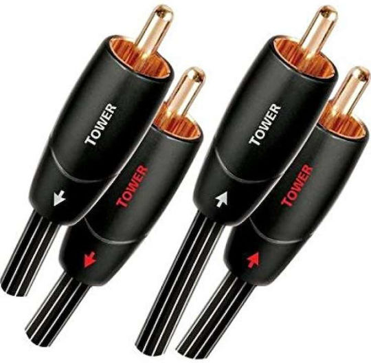 Audioquest Tower Cable RCA male - RCA male 0.6m