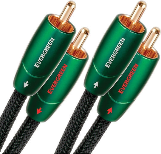 Audioquest Evergreen Cable RCA Мъжки - RCA Мъжки 1м