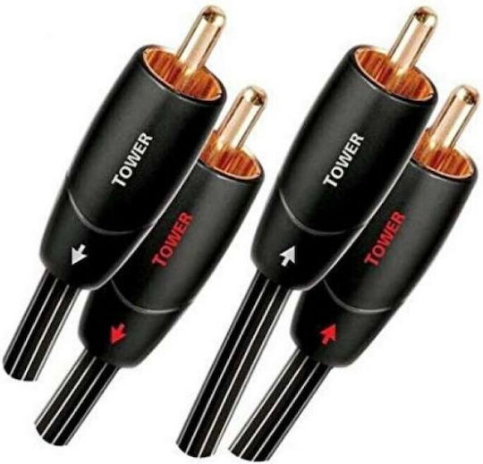 Audioquest Tower Cable RCA male - RCA male 1m