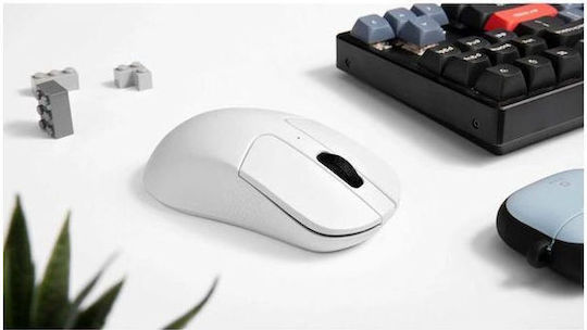 Keychron M3M-A5 Mini 4k Hz Drahtlos Gaming Gaming Maus 26000 DPI Weiß