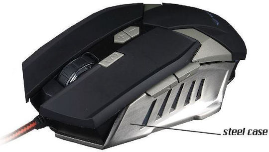 Rebeltec Destroyer RGB Gaming Ποντίκι 4000 DPI Πολύχρωμο