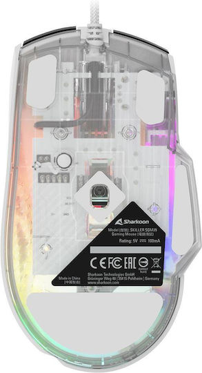 Sharkoon SGM35 RGB Gaming Mouse 6400 DPI White