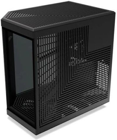 HYTE Y70 Gaming Midi-Turm Computergehäuse mit Seitenfenster Schwarz