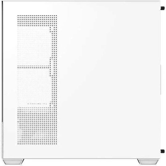 Darkflash DS900 AIR Gaming Midi-Turm Computergehäuse mit Seitenfenster Weiß