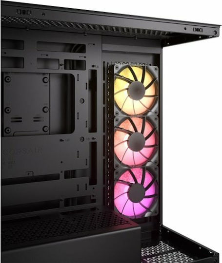 Corsair 3500X ARGB Gaming Midi-Turm Computergehäuse mit Seitenfenster Schwarz