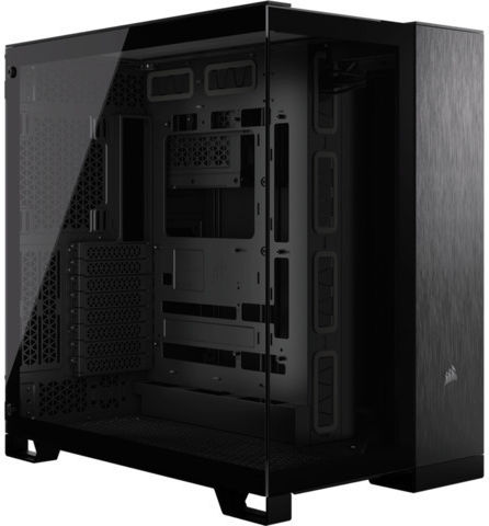 Corsair 6500X Gaming Middle Tower Carcasă Calculator cu Fereastră Laterală Black/Obsidian Aluminum