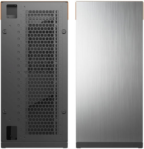 Geometric Future M8 CowBoy Gaming Midi-Turm Computergehäuse mit Seitenfenster Silber