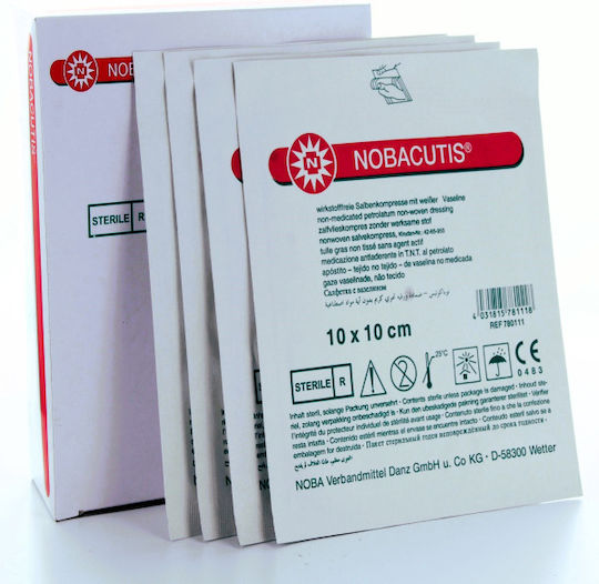 Nobamed Sterile Gauze 10x20cm 1pcs