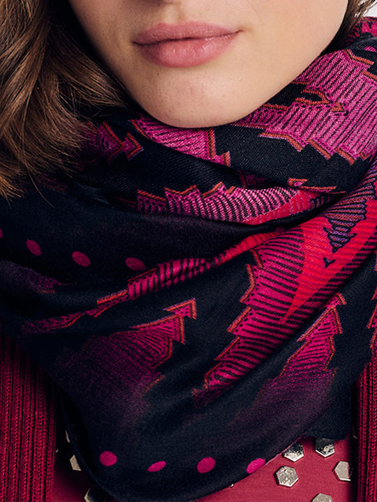 Forel Women's Scarf Fuchsia