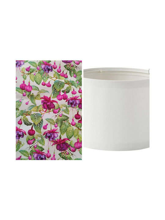 Κρεμαστό Φωτιστικό Οροφής Purple Bell Flowers Διαστασεις 35*20 Ε27