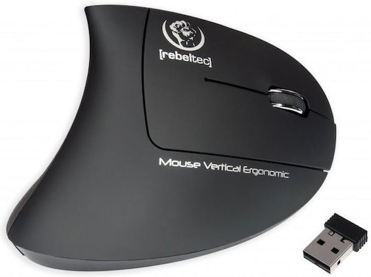 Rebeltec Ergo Wireless Ergonomic Vertical Mouse Negru