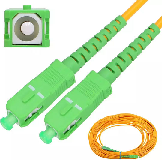 Extralink Καλώδιο Οπτικής Ίνας SC/APC-SC/APC 5m