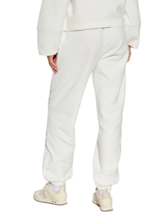 Emporio Armani Women's Sweatpants White