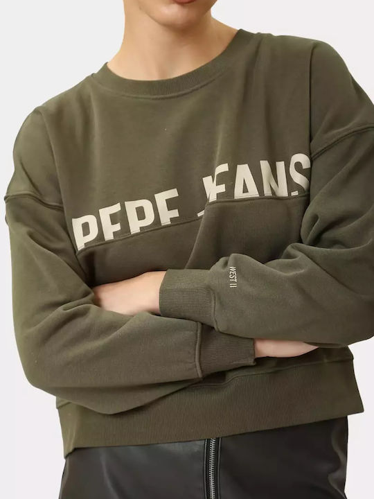 Pepe Jeans Γυναικείο Φούτερ Πρασινο