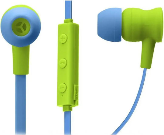 SBS In-ear Handsfree Headphones with Connector 3.5mm Green