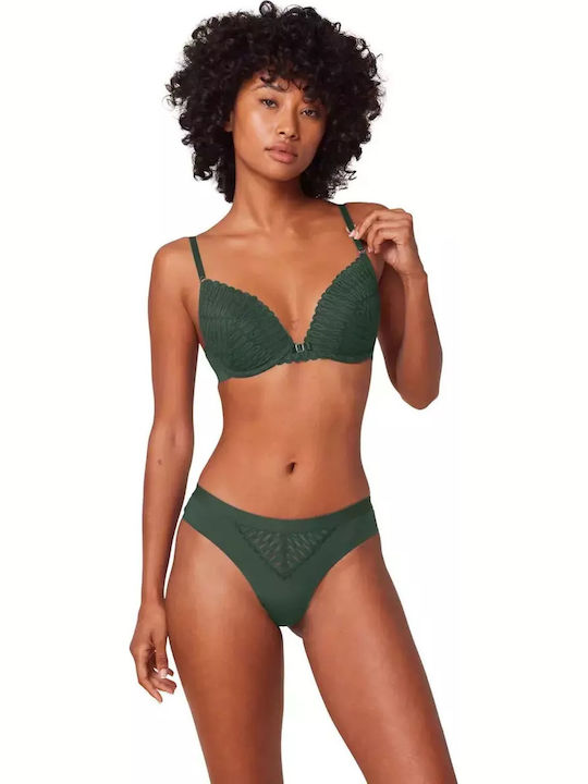 Aura Spotlight Push Up Bra Underwire Cypress