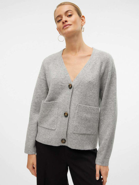 Vero Moda Women's Knitted Cardigan Grey