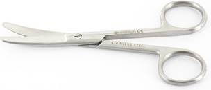 Gima Medical Scissors Curved 20pcs