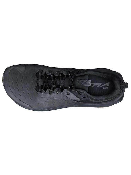 Altra Olympus 6 Hike Low Gtx Herren Wanderschuhe Wasserdicht mit Gore-Tex Membran Schwarz