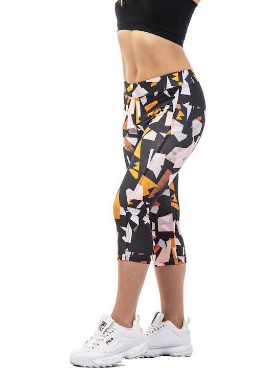 Schulung Frauen Capri Leggings Mehrfarbig