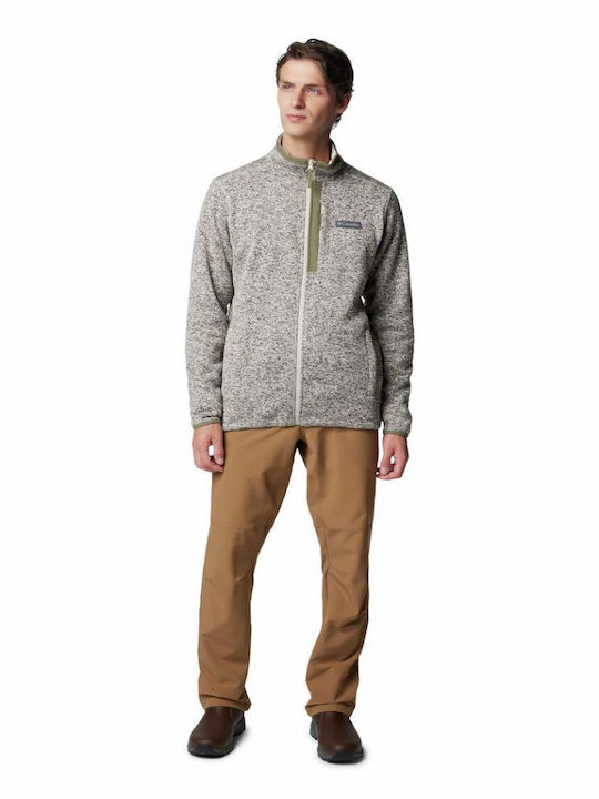 Weather Full Ανδρική Ζακέτα Fleece Dark Stone Heather