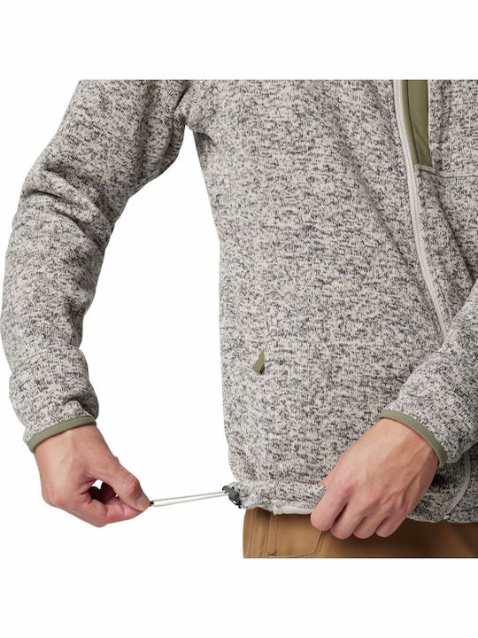 Weather Full Ανδρική Ζακέτα Fleece Dark Stone Heather