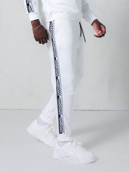 Magic Bee Herren-Sweatpants white