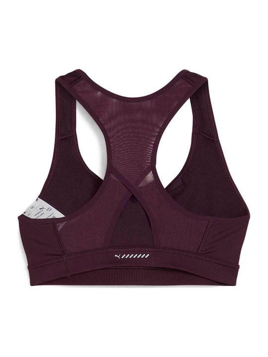 4keeps Femei Atletic Sutien sport Burgundy