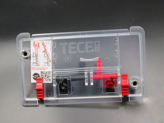 Рамка за монтаж за 8 см нова матова повърхност пластмасова плоча 9820194 Tece