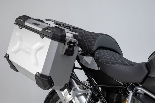 Σετ Βάσεων Βαλιτσών Sw-motech Trax Adv Bmw R 1250 Gs Adv Ασημί