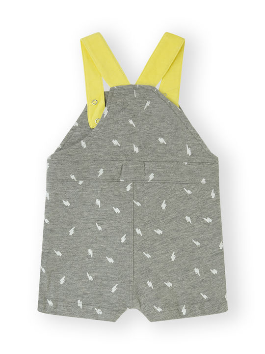 Canada House Kids Dungarees Gray, Yellow