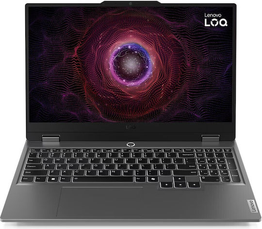 Lenovo LOQ 15ARP9 15.6" IPS FHD 144Hz (Ryzen 5-7235HS/16GB/512GB SSD/GeForce RTX 3050/W11 Startseite) Luna Grey (US Tastatur)
