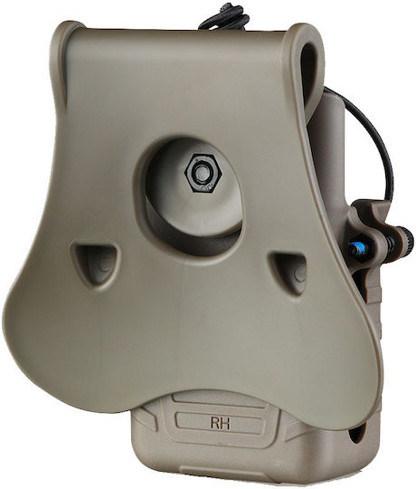 Amomax Black Pistol Belt Holster