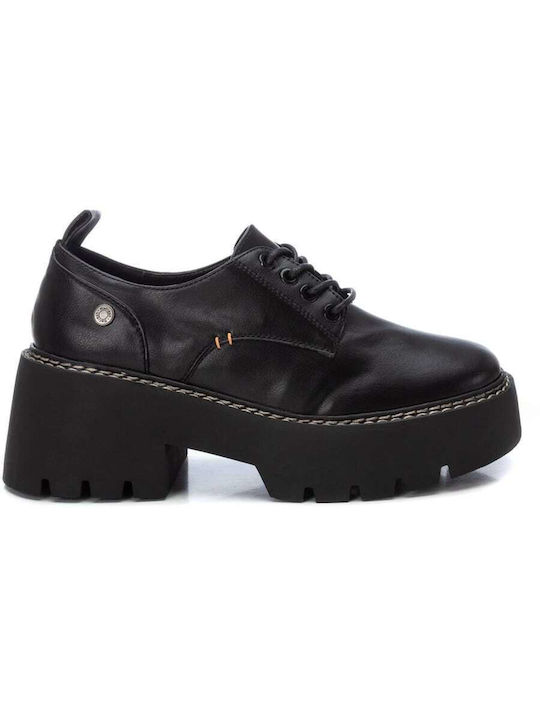 Refresh Damen Oxfords in Schwarz Farbe