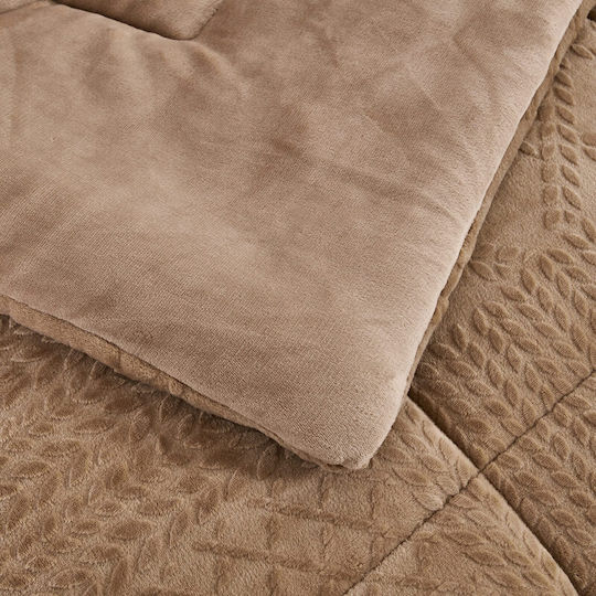 Liolios Home Комбинирано одеяло Куинсайз 220x240бр Prestige Кафе