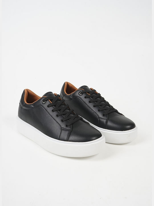 Piazza Shoes Bărbați Sneakers NEGRU