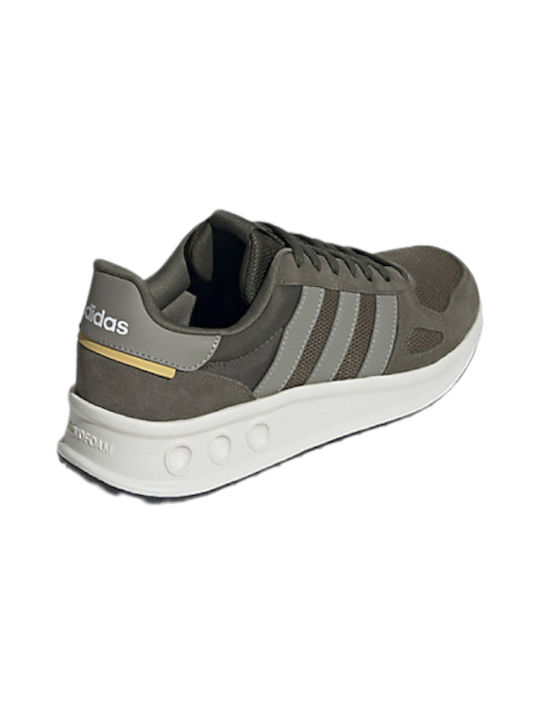 adidas Run 84 Sneakers Olive Silver