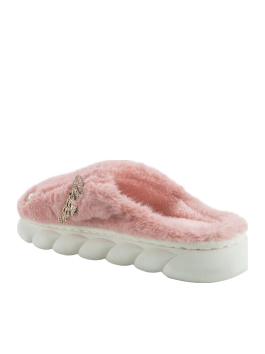 Winter Damen Hausschuhe Rosa