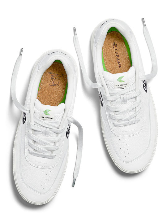 Ανδρικά Sneakers White Premium Leather Ivory