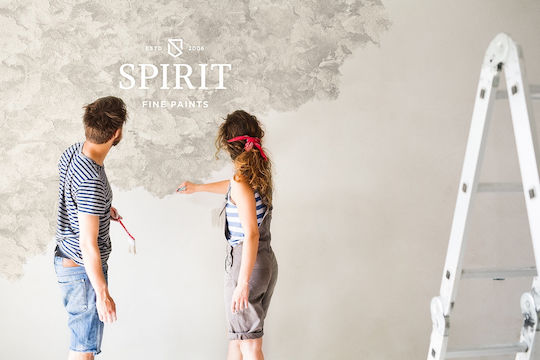 Vopsea Decorativă Spirit Effect Siena 1l Tencuială Interioară Efect Nori de Catifea Strălucire Perlă Moale
