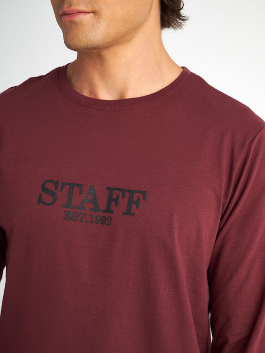 Staff Men's Blouse Bordeaux