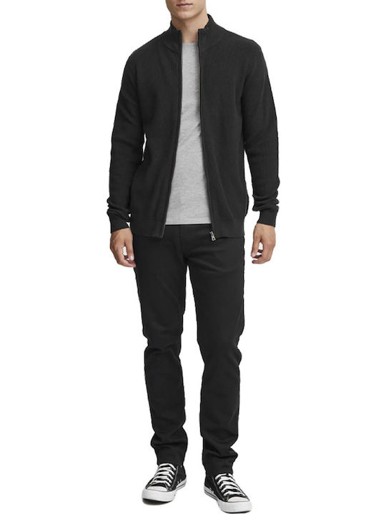 Men's Knitted Cardigan Black