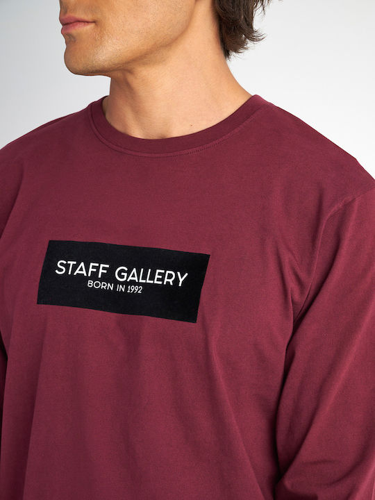 Staff Bluza Bărbătească Bordeaux