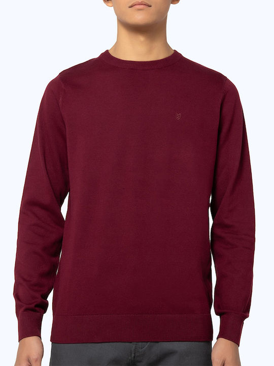 The Bostonians Men's Blouse Burgundy, Red Wine