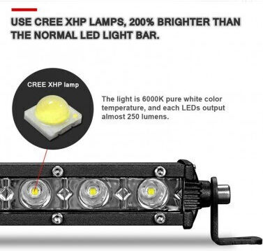 Bară LED Auto 90W Super Slim 35 mm 12/24V 7650 Lumeni 31"/79cm Combo Beam B18-90W