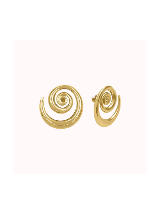 Naya Jewelry Ohrringe aus Stahl Vergoldet