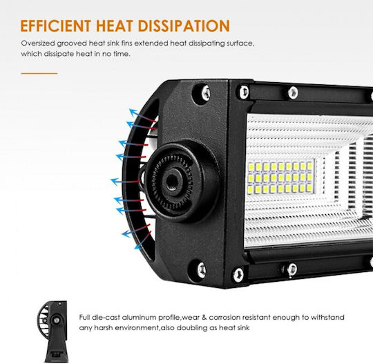 459W LED Auto-Leiste 3 Reihen 12V-24V 34020 Lumen 31,5''/82cm Kombistrahl 12/60 Grad