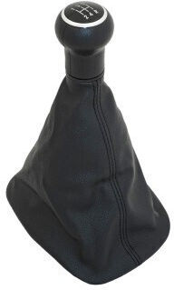 Buton schimbător de viteze cu manșon pentru Volkswagen Passat Negru 2000-2005