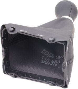 Schaltknauf mit Manschette für Audi A4 / A5 / Q5 Schwarz